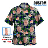 Clan Bannerman Tartan Custom Face Hawaiian Shirt – Unisex Gift for Family Members, Summer Party AQ98 Bannerman Tartan Tartan Hawaii Shirt